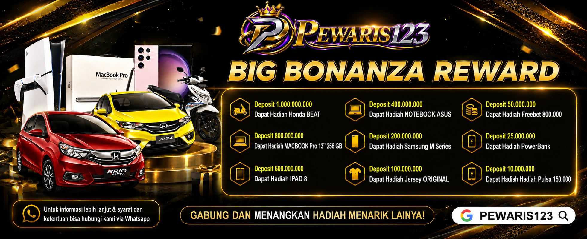 PEWARIS123 Banner 5